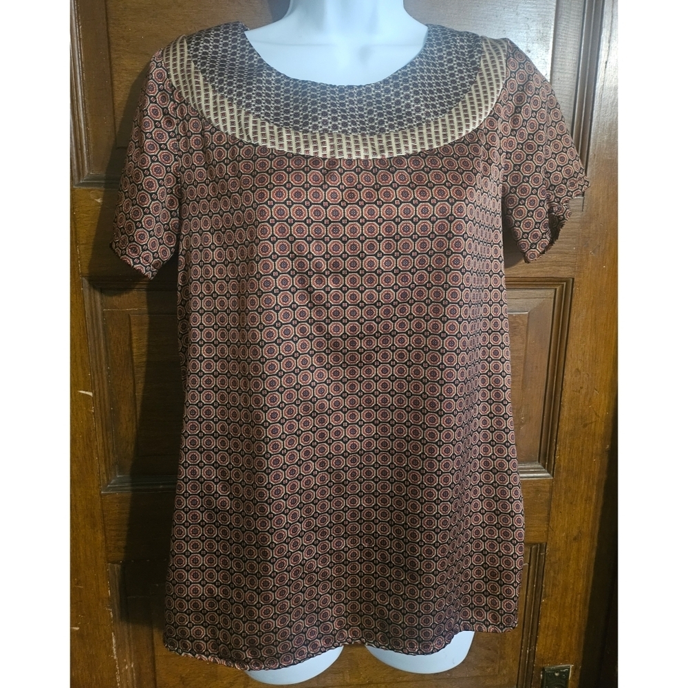 The Limited Geometric Print Blouse